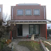 Nieuwbouw garage en veranda