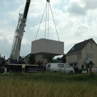 plaatsen prefab kelder